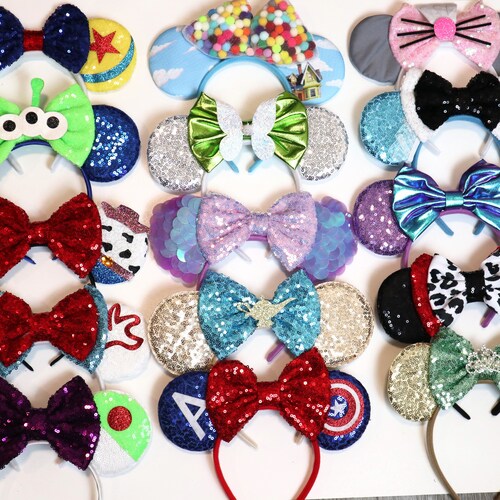 Princess Ears, Minnie Ears, Princess headband, Boy Mickey Ears, Cosplay Mickey Ears, Halloween Mouse Ears, Mickey Minnie Birthday Party