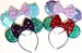 Ariel Mickey Ears, Ariel Ears, Little Mermaid Ears, Little Mermaid Mickey Ears, Purple Minnie Ears, Disney Ears, Minnie Ears