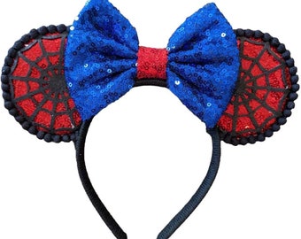 Super hero Minnie Mouse Ears Headband / boy Mickey Ears / Disney headband for boys / galaxy wars Mickey Ears