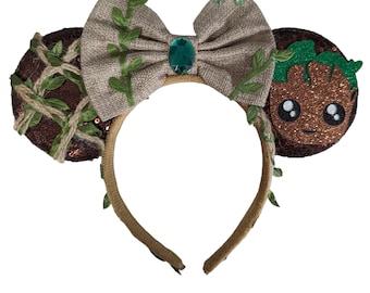 Groot Avengers Minnie Mouse Ears Headband / Avengers Campus Mickey Ears / Scarlet Witch Minnie ears /  / Wanda vision ears