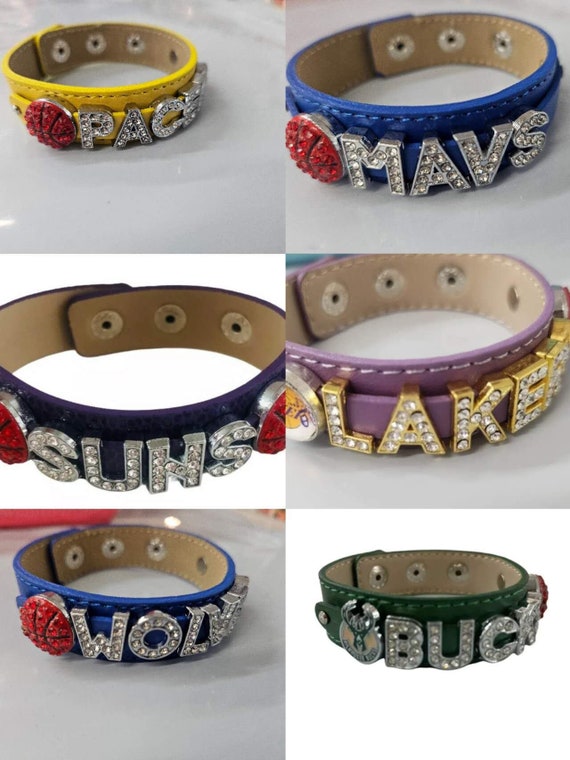 basketball Bracelet Football Charm Bracelet NBA Accessories Custom basketball Bracelet Gift For basketball NBA teams Christmas gift