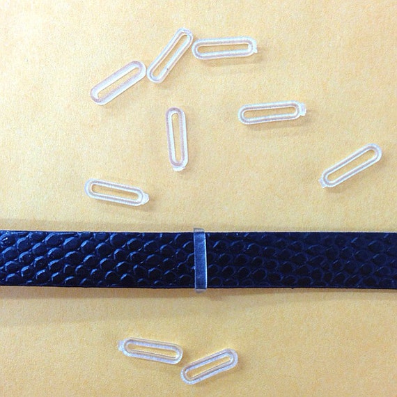 40 x Rubber Stopper DIY Accessory - Fits 8mm Slide Charm Bracelet / Keychain Belt Wristband