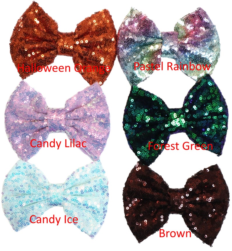 Rose Gold Sequin Mickey Minnie Ears / Rose Gold Minnie Mouse Ears / Silver Rose Gold / Rose Gold Headband / Cheerleading Worlds image 10