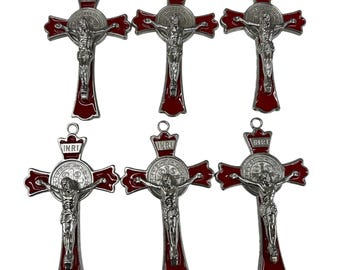 PE-0158 - ヴィンテージ スタイルのアンティーク真鍮製十字架