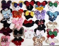 CLEARANCE! Mickey Mouse Scrunchie, Minnie Mouse Ears, Black Scrunchies, Disney Scrunchies, Hair Tie, Cute Hair Accessories, Messy Bun