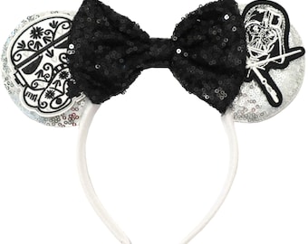 Darth Vader Star Wars Ears, Disney Ears, Black Ears, Rose Gold Minnie Mouse Ears, Black Mouse Ears, Blue Mickey Mouse Ears, Red Mouse Ears