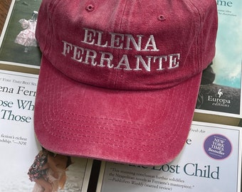 Pre-order Elena Ferrante Womb House Books Hat