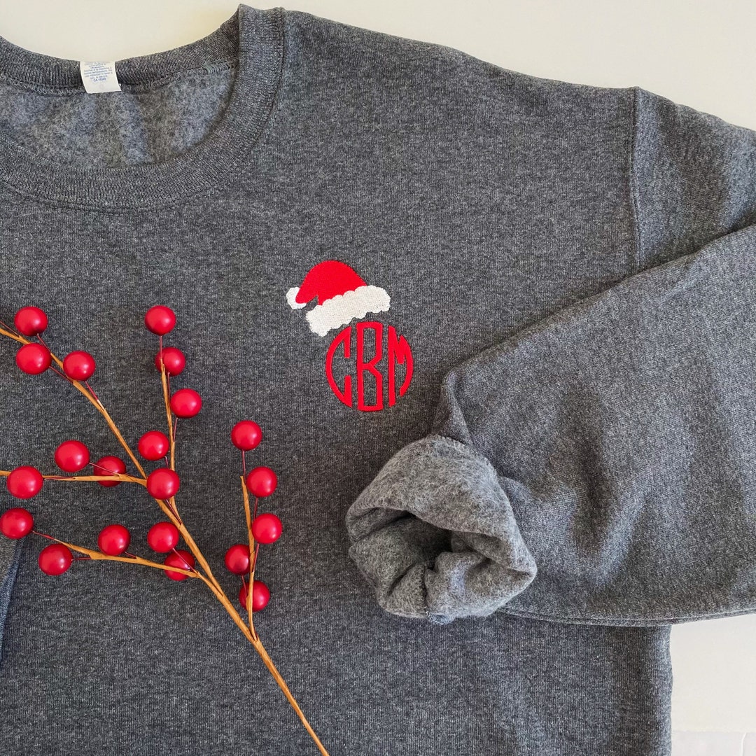 Sweatshirt à imprimé gaufré de Noël pour femmes main image 0