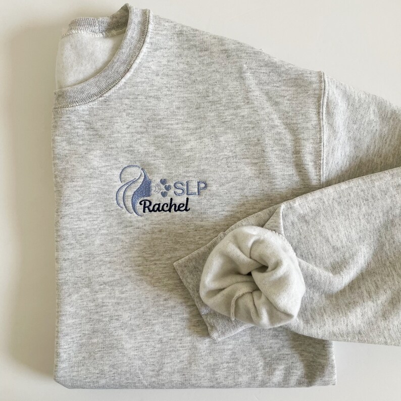 Speech Language Pathologist Personalized Pullover Sweatshirt - Etsy