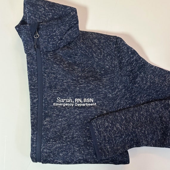Gift For Nurse, Physician Assistant, Doctor | Personalized Medical Jacket | Full Zip Sweatshirt For Women Pockets |Graduation Gift For Nurse