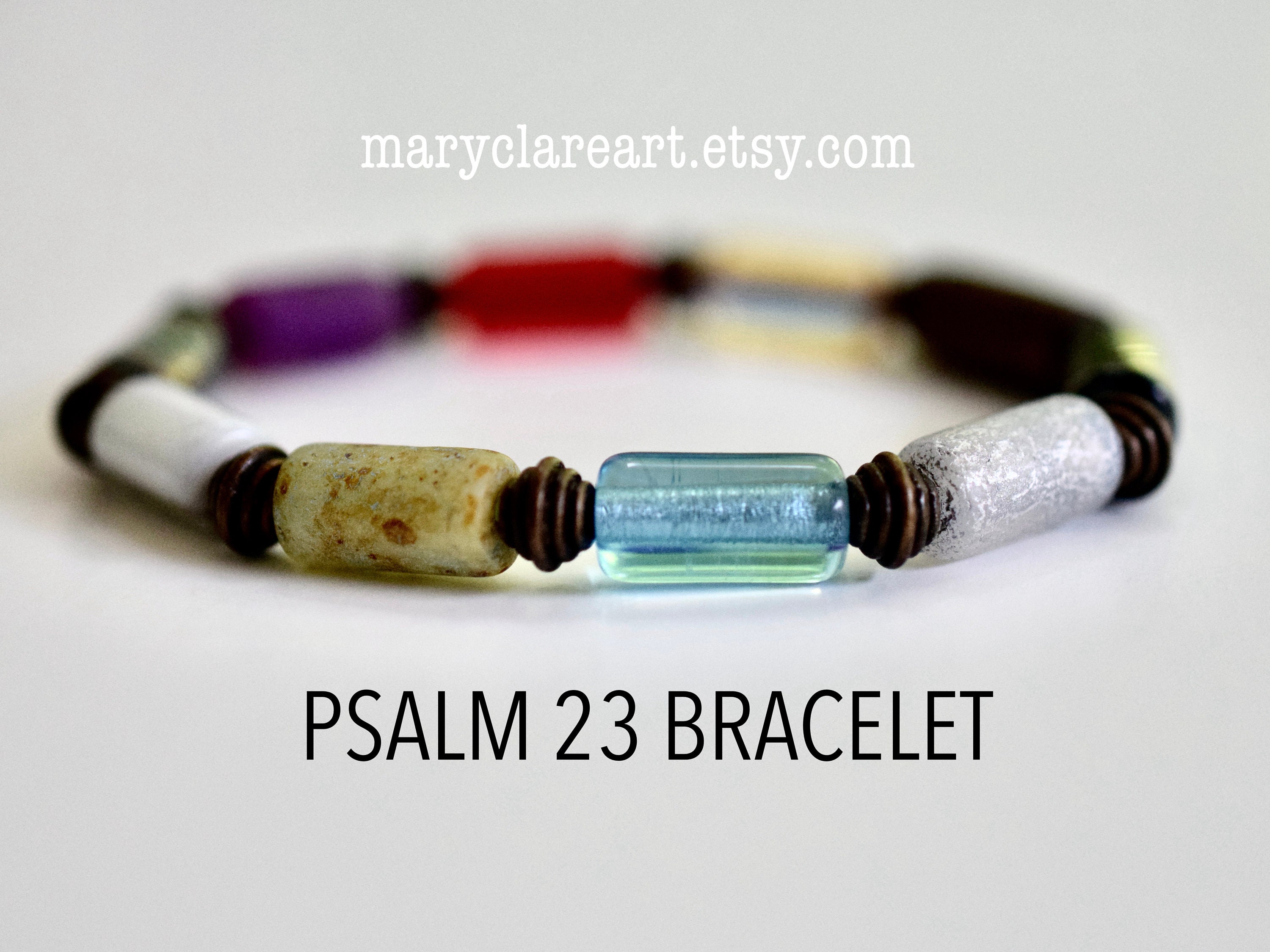 Psalm 23 bracelet best sale