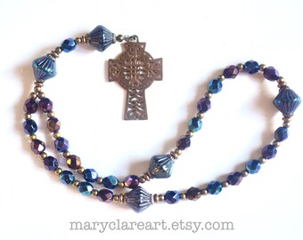 Hear My Prayer Anglican Prayer Beads, Anglican Rosary, Protestant Prayer Beads