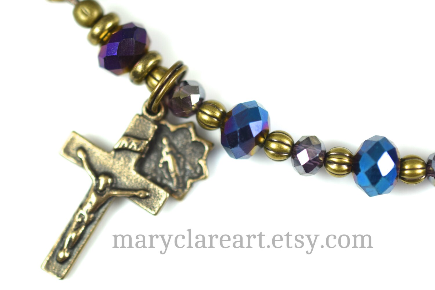 Girls Rosary Bracelet, Love Rosary Bracelet, Beaded Bracelet