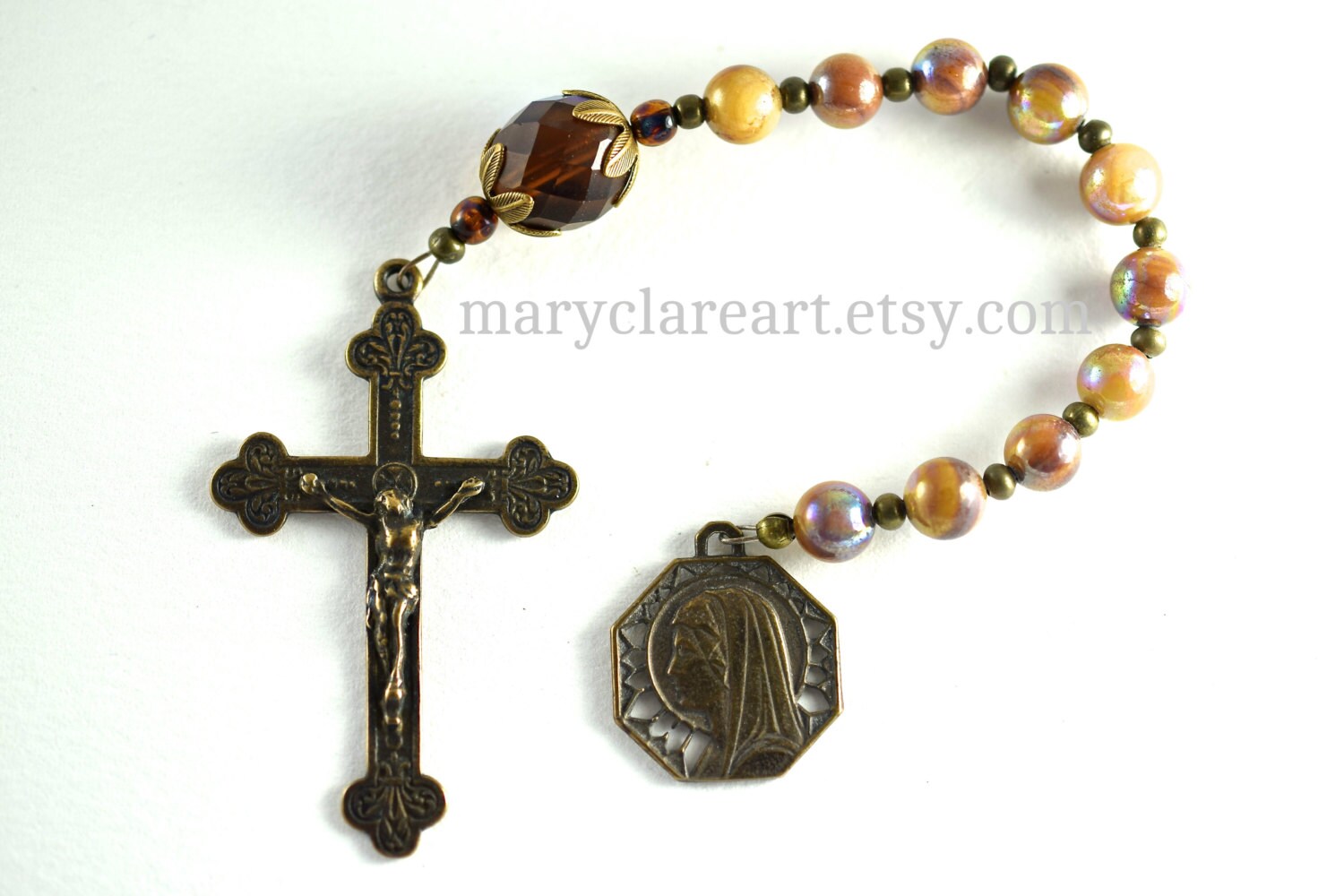 Fruit Of The Spirit One Decade Rosary Catholic Rosary Pocket Rosary