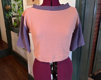 Belle Tee- organic cotton tee- size large