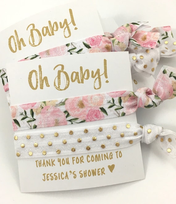 Custom Floral Baby Shower Favors Baby Girl Shower Favors Etsy