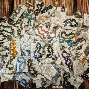Beautiful REAL Crystal and Stone Chip Bracelets