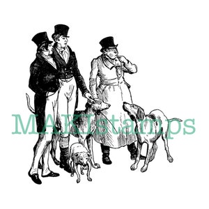 Gentlemen Männer Stempel viktorianisches England - unmontiert oder EZ-montiert (160509)