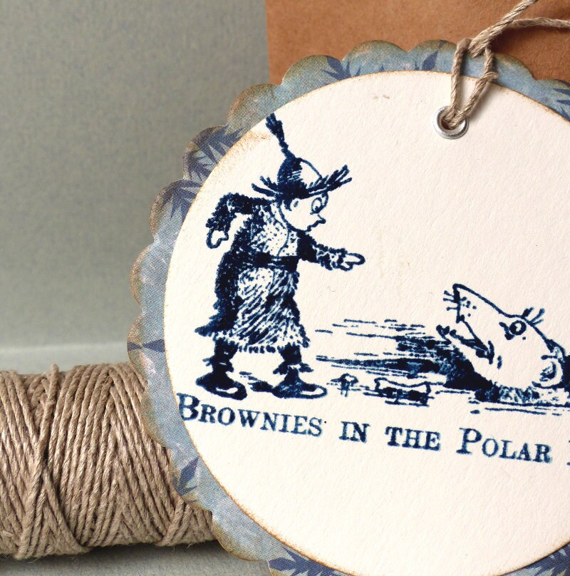 ブラウニー　スタンプ　小人　makistamps MAKIstamps - Etsy