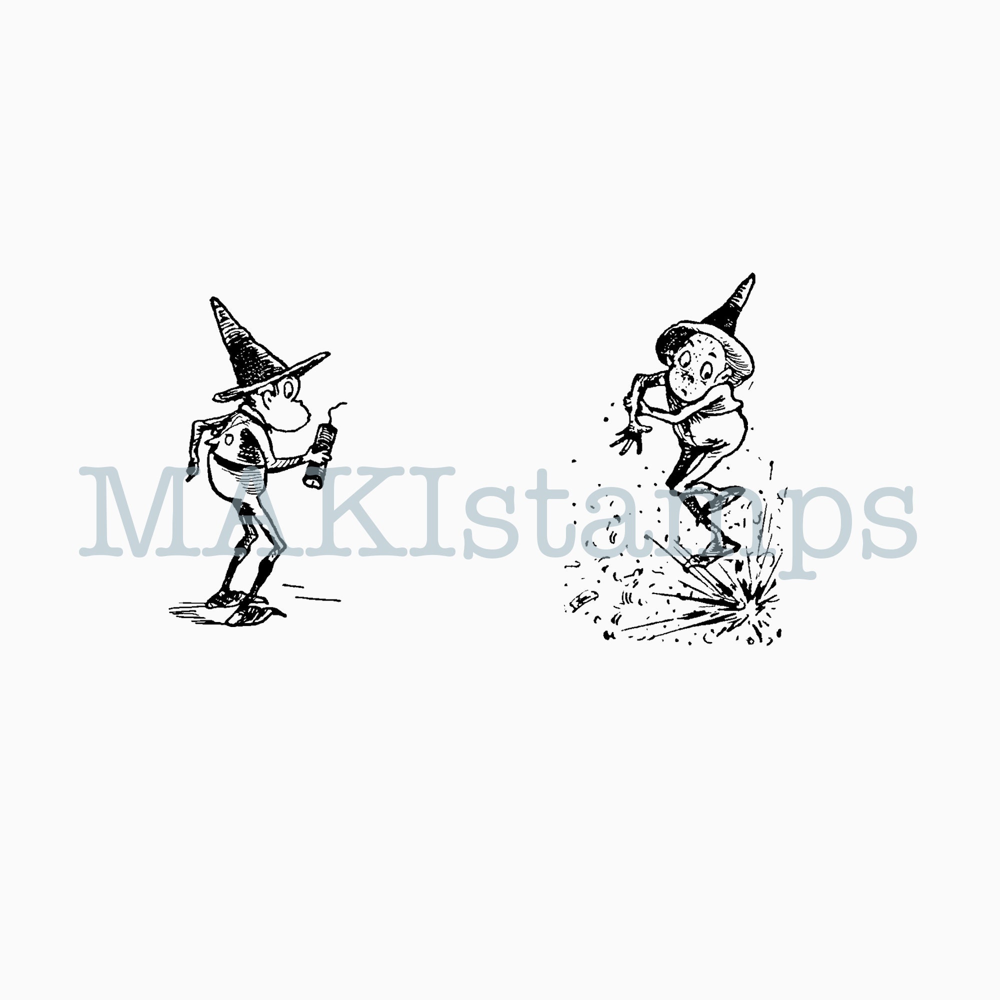 ブラウニー　スタンプ　小人　makistamps ブラウニー スタンプ 小人 makistamps - メルカリ