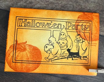 Fiesta de Halloween / Plantilla de Halloween / Plantilla unmontierter (140713)