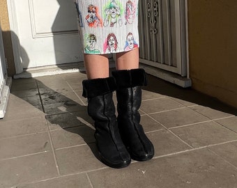 prada army boots