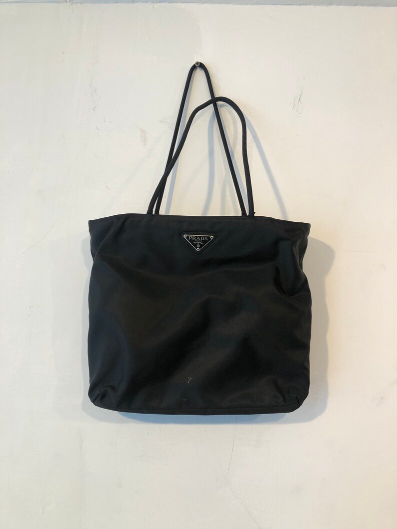 prada tessuto nylon tote bag