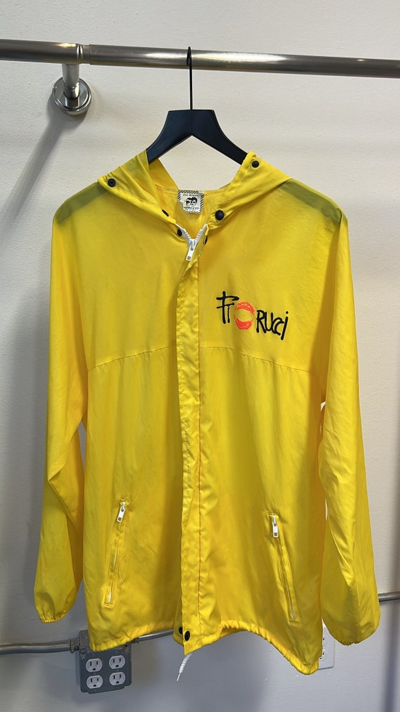 L - Rare Deadstock Fiorucci Raincoat