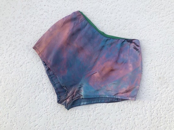 XXS - 1940's Satin Bleach Dyed Theatrical Shorts H