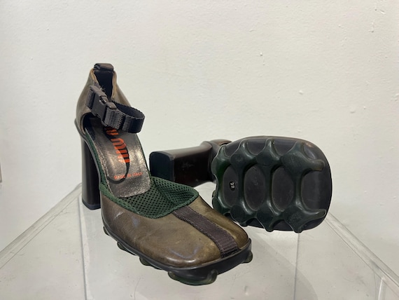 8/38 - FW 1999 Miu Miu Bubble Buckle Strap Mary J… - image 1