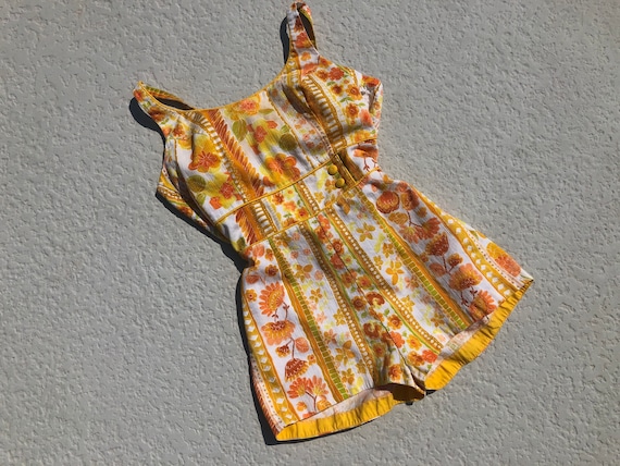 1960's Peter Pan Sun Blazers PLAYSUIT Romper