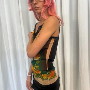 XL - Jean Paul Gaultier Maille Mesh Tank Top