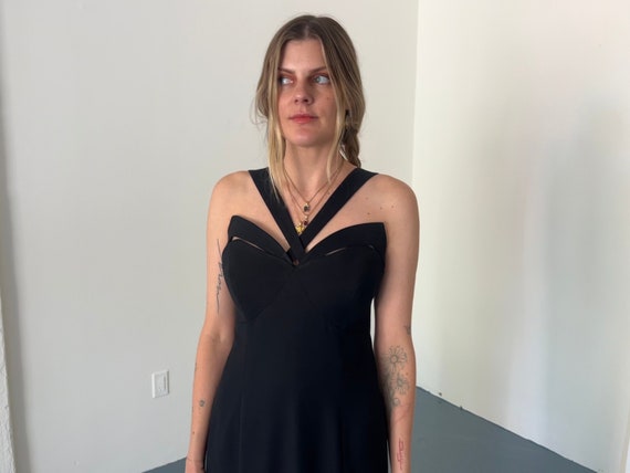 S 90 s Indecent Proposal Dupe Black Dress by Roberta Etsy UK
