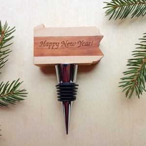 Texas Wine Bottle Stopper Wooden Gift image 10