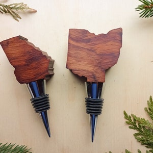 Texas Wine Bottle Stopper Wooden Gift image 6