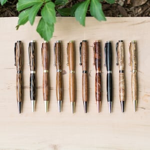 Row of beautiful pens!