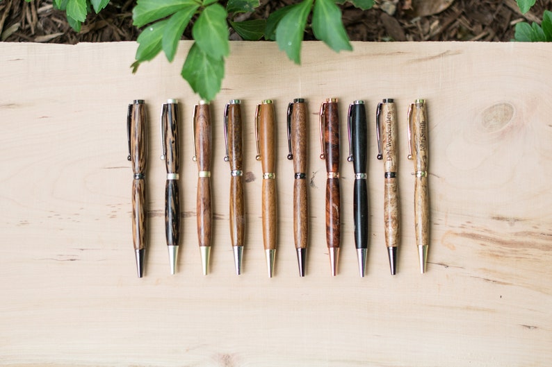 Row of beautiful pens!