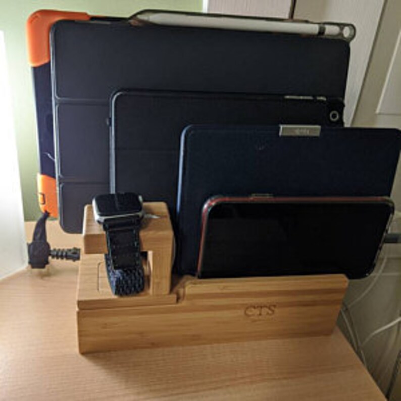 Charging Station Organizer Fast Charging Station for Multiple Etsy