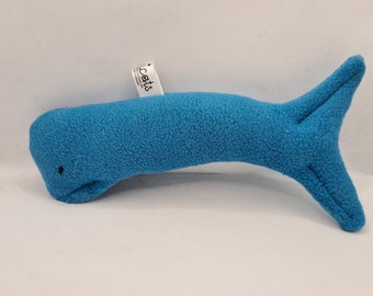 Whale Catnip and silvervine Kitty Kicker Toy cat toy uk