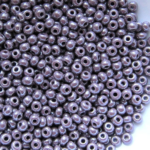 Transparent Purple Luster- Bugle, #2 25g Transparent Purple Luster- Bugle, #2 25g