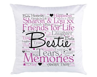 Best friend pillow | Etsy Friendship pillow | Etsy