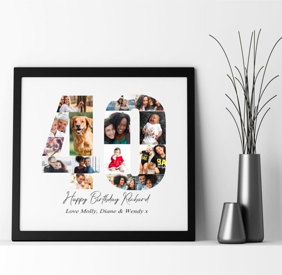 40th birthday picture collage deals
