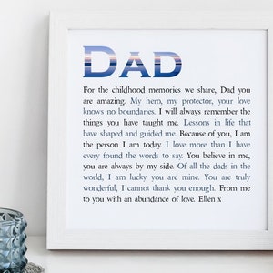 Personalisierte Papa Gedicht Keramik Plaque Geschenk Fur Papa Etsy