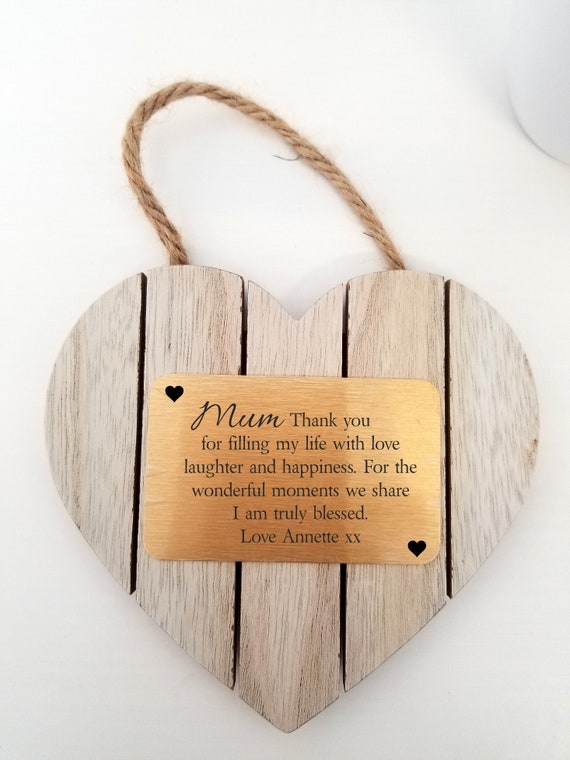 Plaque De Coeur De Maman Plaque Personnalisee De Coeur Etsy Plaque De Coeur De Maman Plaque Personnalisee De Coeur Etsy