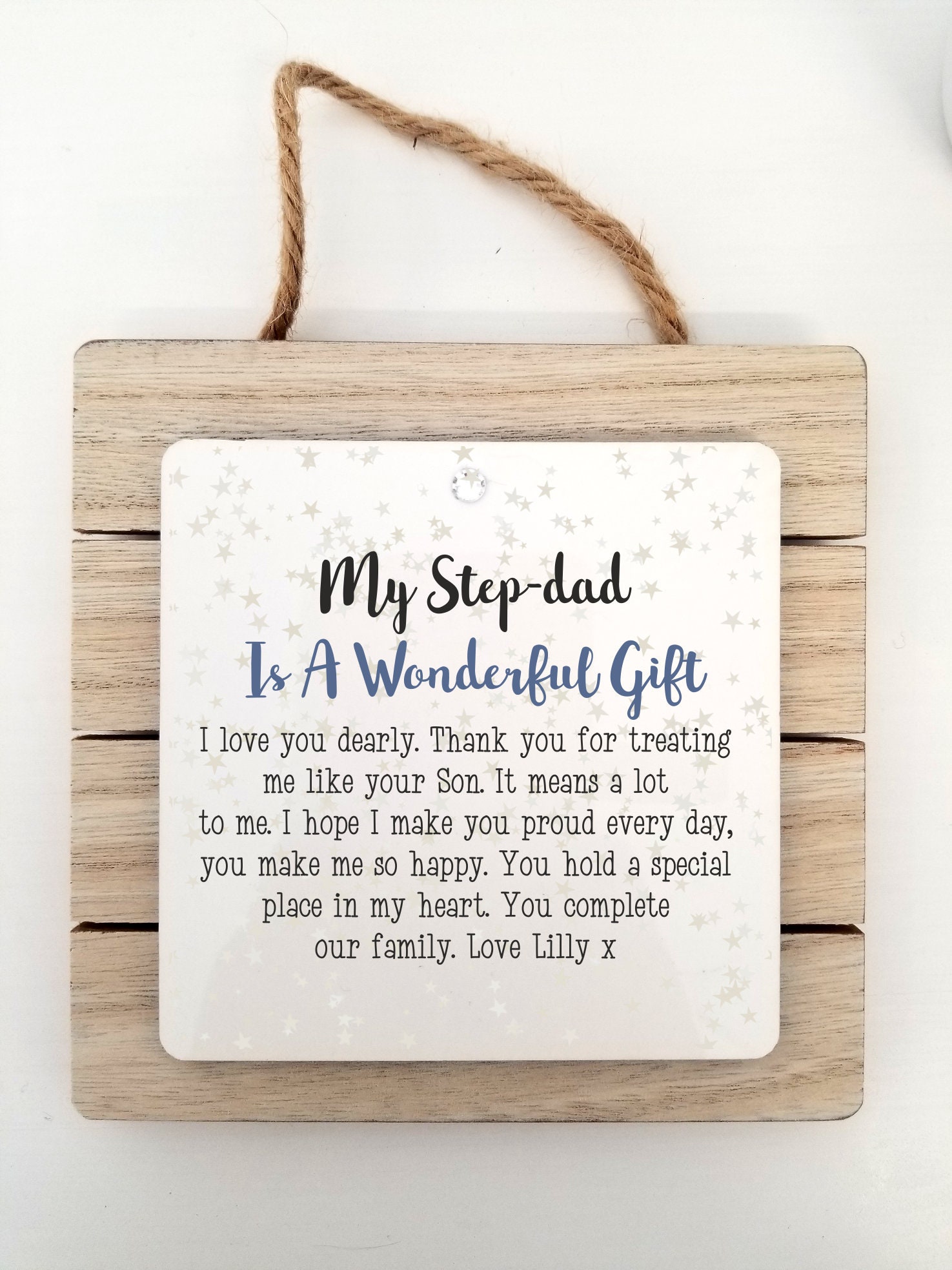 Wedding Gift Personalised Plaque Unique I'd Choose You I'd Find You 