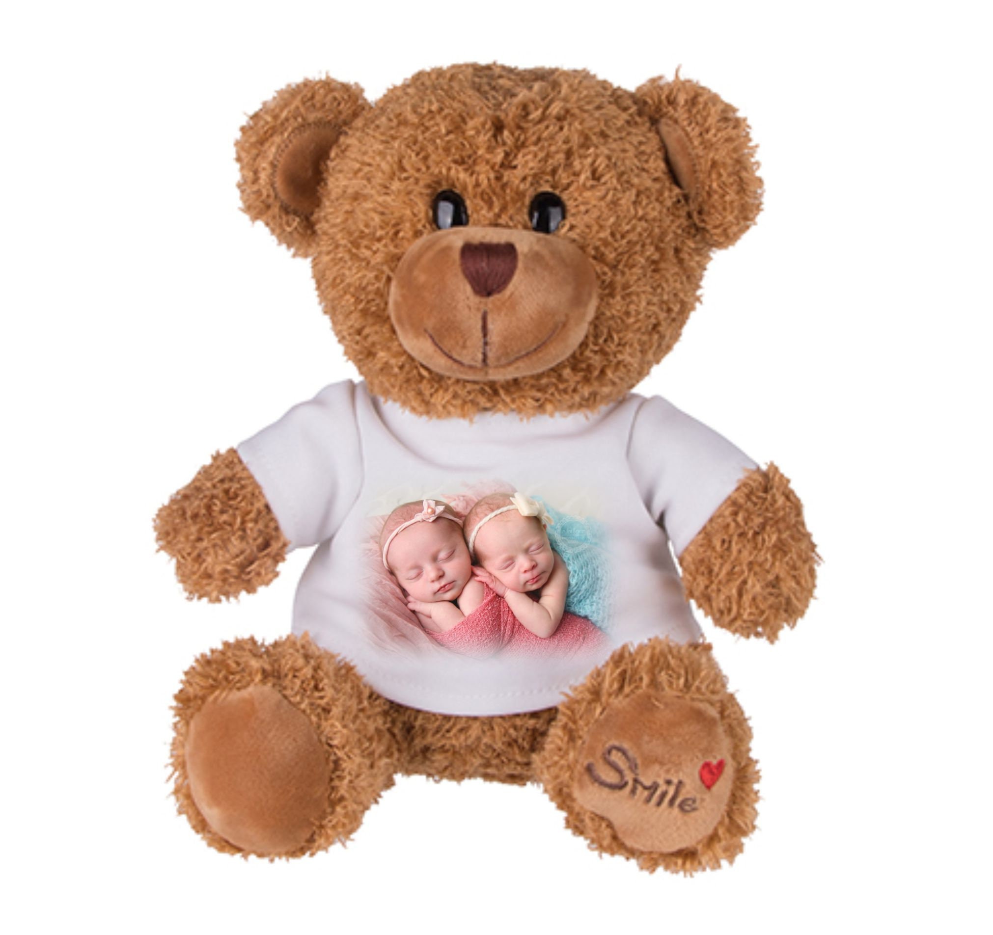 Personalised Teddy Bear T-Shirt To Fit A Special Teddy Own Image & Text  Printable on Both Sides Any Occasion - Etsy Italia