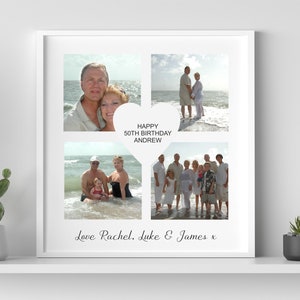 Birthday Personalised Framed Photo Print | Any Age | Birthday Quote | Son | Daughter | Friend | Mum | Dad | Personalised Keepsake