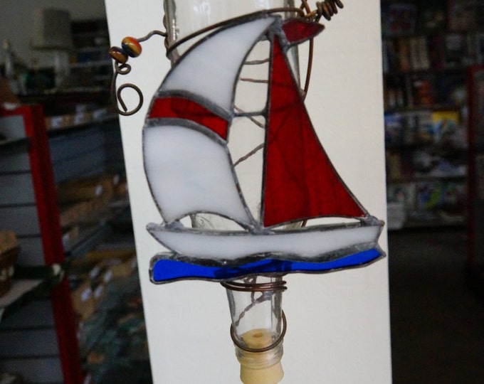 Stained Glass Hummingbird Feeder Etsy