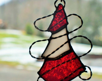 Personalized Hand Made Stained Glass Ornaments