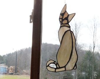 Stained Glass Cat